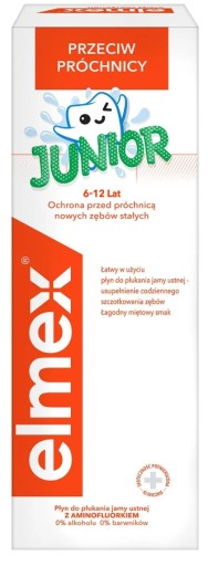 Elmex Junior ústna voda 400 ml