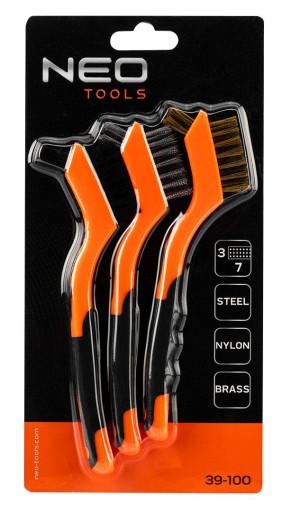 NEO KEFY SET 3x7 OCEL NYLON MOSADZ 39-100