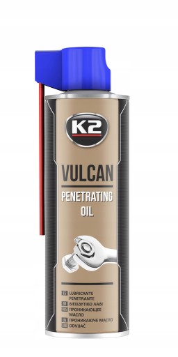 K2 VULCAN 500ML Odstraňovač hrdze na zadreté skrutky