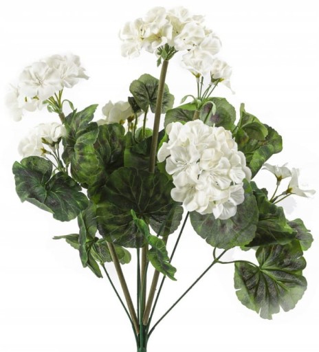 Umelé kvety Geranium na balkónovú terasu - ružová