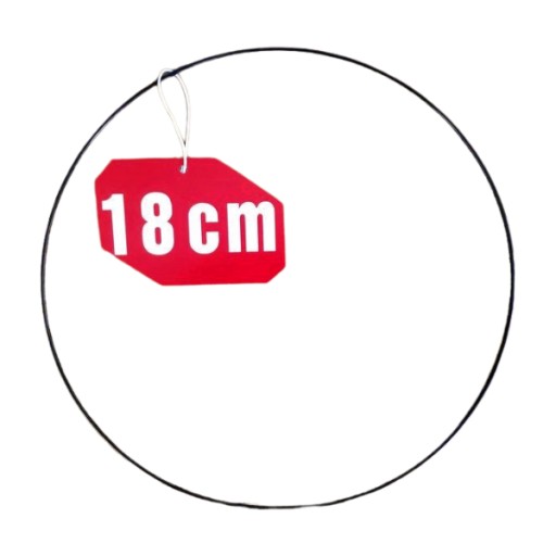 Prsteň lapač snov, ČIERNA, 18 cm
