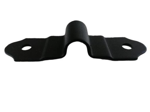 Závora zatvárania garážovej brány 150mm, lakovaná na čierno
