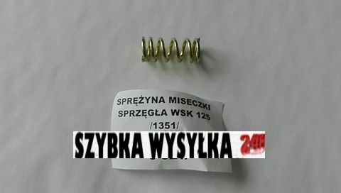 WSK 125 WFM SPOJKA POHÁRKA KOŠÍKA PRUŽINA