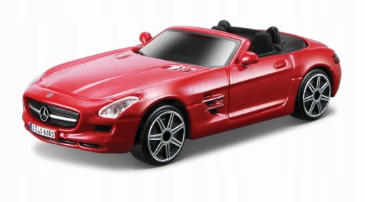 Nissan GT-R 2009 červená 1:43 Bburago 18-30207