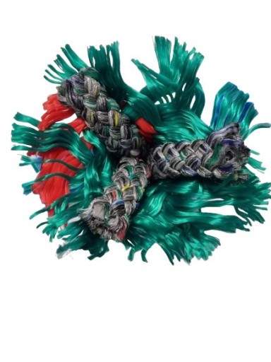 16mm pletené polypropylénové lano, MODRÉ CAMO