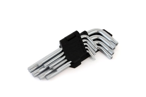 KĽÚČE TORX KRÁTKE 125MM 9 KS. TKS