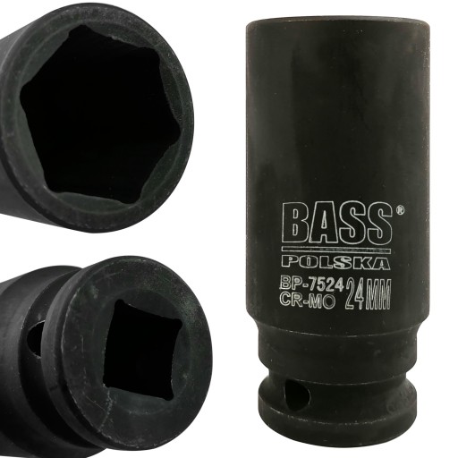 BASS POLAND NÁRAZOVÁ ZÁSUVKA 1/2'' 24MM DLHÁ H-78