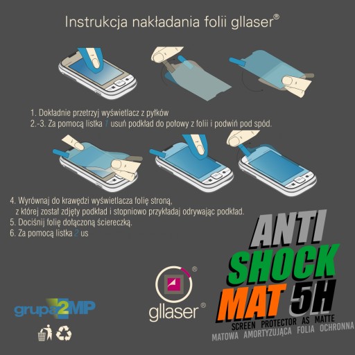 Ochranná fólia Glaser Anti-Shock MAT 5H MODECOM FreeWAY CX 5.0