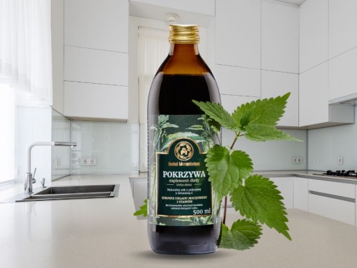 Herbal Monasterium žihľavová šťava 500 ml, bez konzervantov a farbív