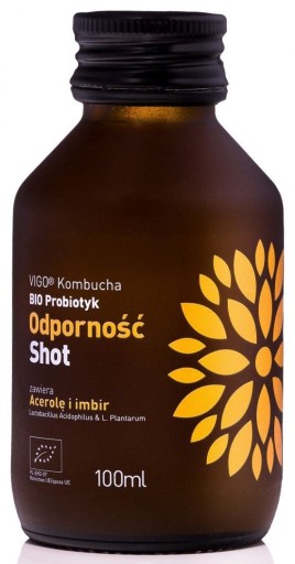 SHOT KOMBUCHA IMUNITY BEZLEPKOVÉ BIO 100 ml -