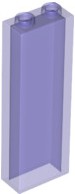 LEGO 46212 2454 PILLAR POLE 1x2x5 transparentná fialová trans NOVINKA (4g)