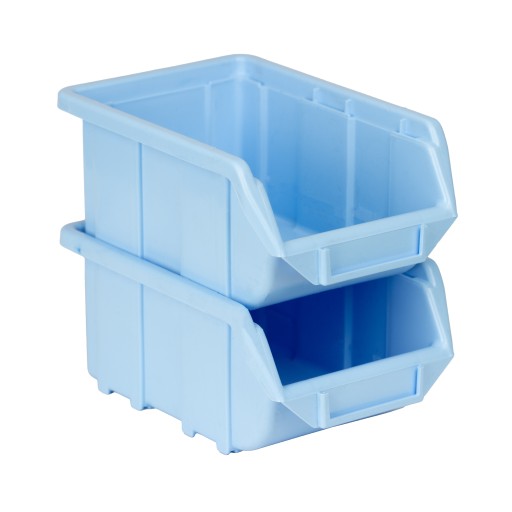 Svetlomodrý dielenský úložný box MALÝ organizér
