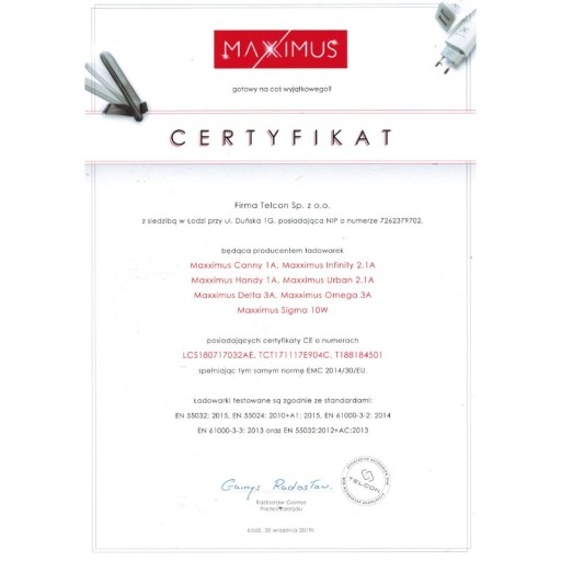 Pôda. sám. Maxximus Infinity 2,1A Micro USB, 2xUSB