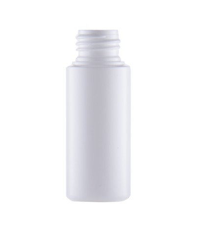 EKO HDPE FĽAŠA 50ml FLIP TOP BIELA MAT