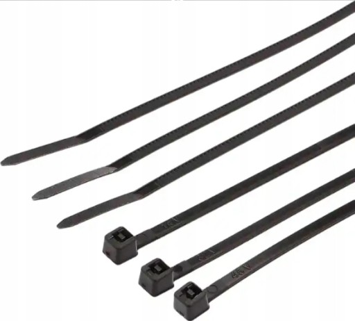 SVORKY SVORKY ČIAPKA SVORKY SVORKY KÁBLOVÉ UV ČIERNA 3,6x300 mm NYLON