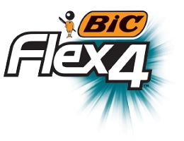 Holiaci strojček BiC Flex 4, blister po 3