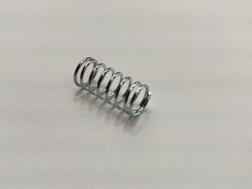 Tlačná pružina 1,3 mm x 13 x 28,5 POZINKOVANÁ