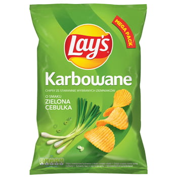 Lay's Crispy zelené cibuľové lupienky 190g