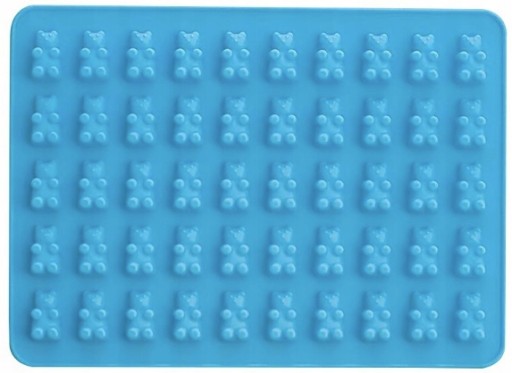 FORMULÁR SILIKÓNOVÁ FORMA MEDVEĎ ČOKOLÁDY PRRALINES ŽELÉ MEDVÍDKY MEDVÍDKY + PIPETKA