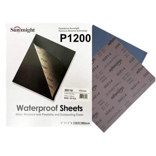 VODEODOLNÝ MOKRÝ BRÚSNY PAPIER P1200