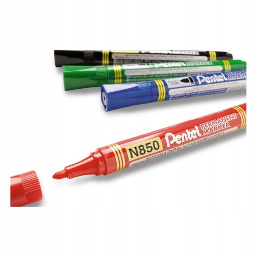 PENTEL N850 PERMANENTNÝ ZNAČOVAČ okrúhly ČIERNA
