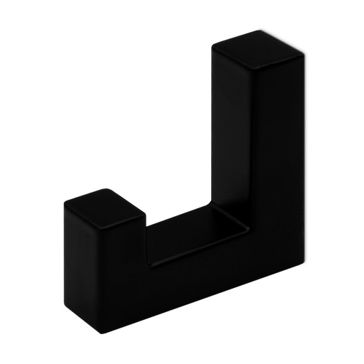 VEŠIAK NA OBLEČENIE, HÁČIK, VEŠIAK NA STENU, ČIERNA