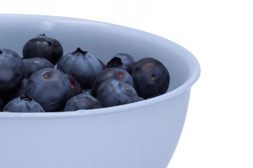Modrá plastová MISKA do kuchyne, 0,5l misa na ovocné šaláty