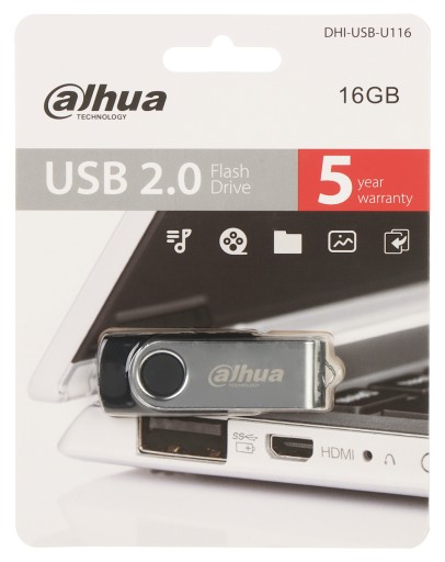 PENDRIVE USB-U116-20-16GB 16GB USB 2.0 DAHUA