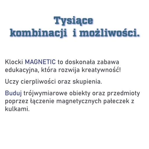 Magnetické bloky Magmax | 46 položiek | 661A