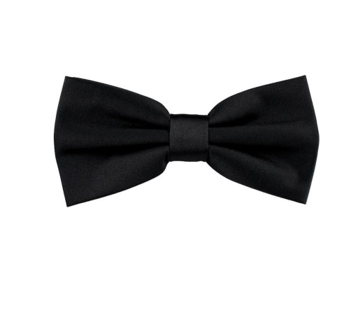 Elegantný chlapčenský motýlik čiernej farby