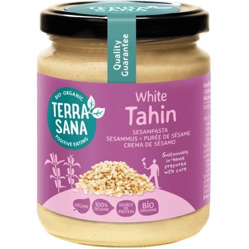 BIELE TAHINI (SEZAMOVÁ PASTA) BIO 250 g - TERRASANA