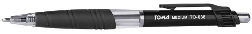 TOMA TO-038 Automatické guľôčkové pero 1mm čierne