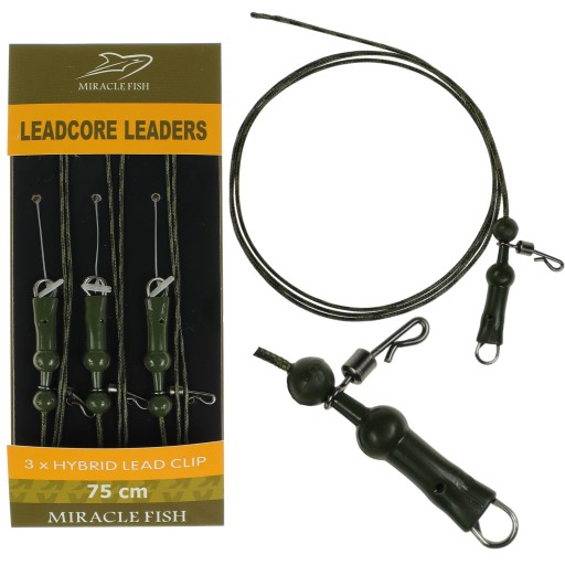 Súprava vrtuľníka Chod Rig LeadCore 3 ks 75 cm
