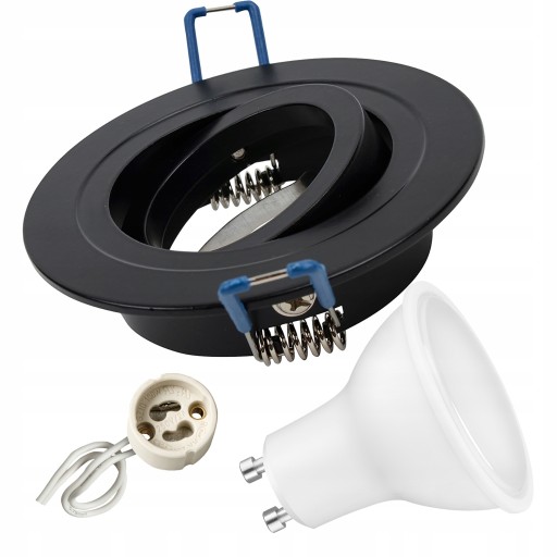 SET pohyblivé halogénové svietidlo + GU10 LED 4,5W