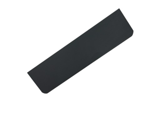 HRANOVÁ NÁBYTKOVÁ KĽÚČKA LEO OVAL 256/276MM MAT ČIERNA