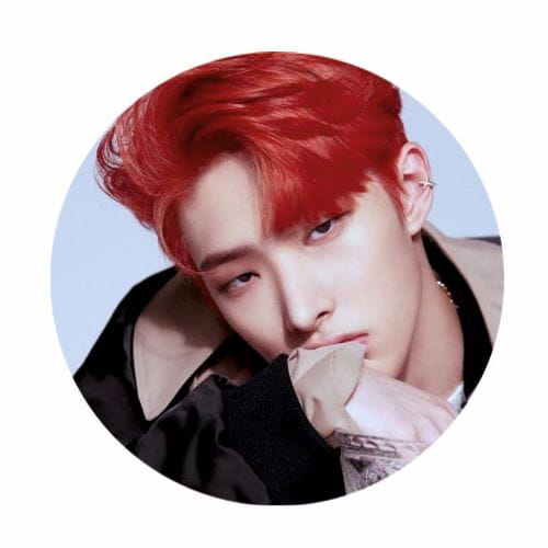 Špendlík Ateez Mingi K-pop 58 mm