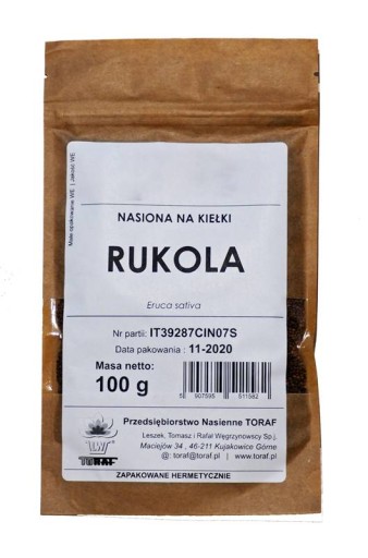 SEMIENKA ARUKOLY NA KLÍČKY 100g RAŠEL
