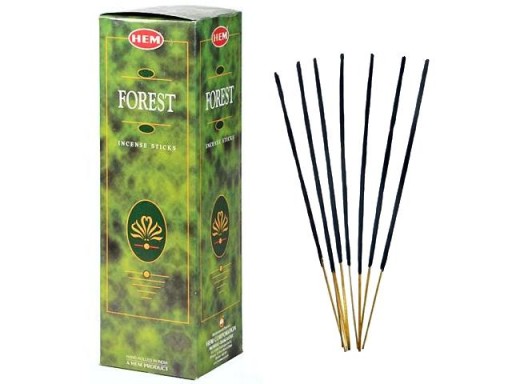 Vonné tyčinky Indické prírodné vonné tyčinky FOREST Forest 8 ks