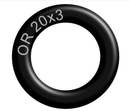 Oring 20x3 NBR70 guma odolná voči oleju (5 ks)