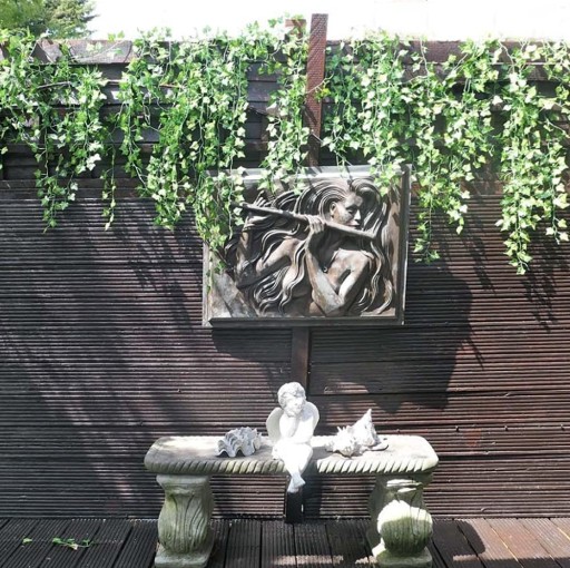 6m Umelé Ivy GIRLAND Kvety na balkón x3