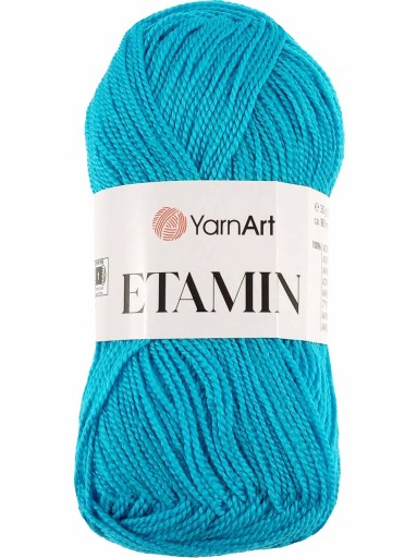 YarnArt Etaminová priadza 30 g 180 m farba 425 tyrkysová
