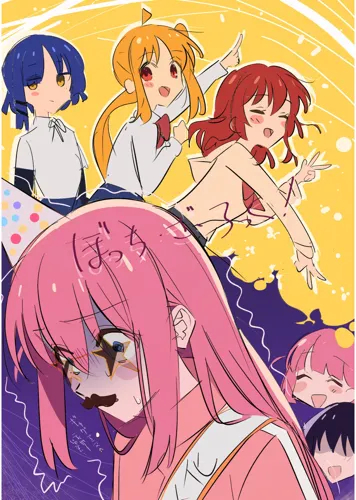 Plagát anime Manga Bocchi the Rock! BTR_003 A3