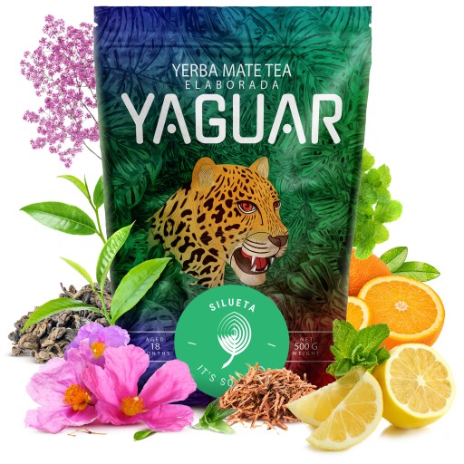 Yerba Mate Yaguar Silueta Fitness 0,5kg 500g FIT