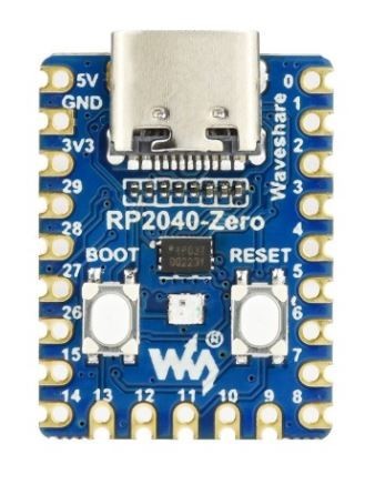 RP2040-Zero - doska s mikrokontrolérom RP2040