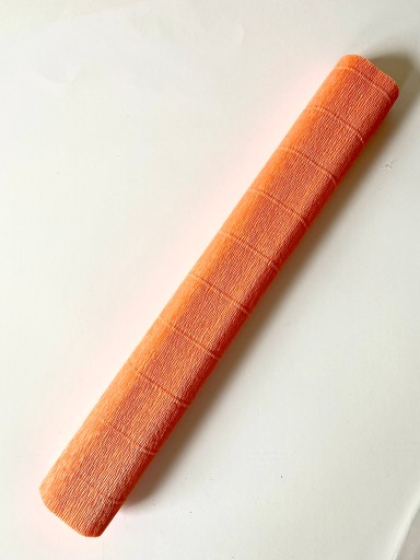 Krepový papier/tissue papier 180g (50cmx2,5m) ORANŽOVÁ 576