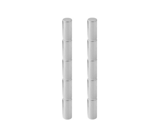 SILNÝ VALEC NEODYMIOVÝ MAGNET 3x8 N38H set. 10 ks.