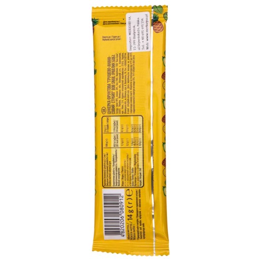 BOB SLIMAJ SLIMÁK HRUŠKA/ANANÁS SLIMÁK 14 GR