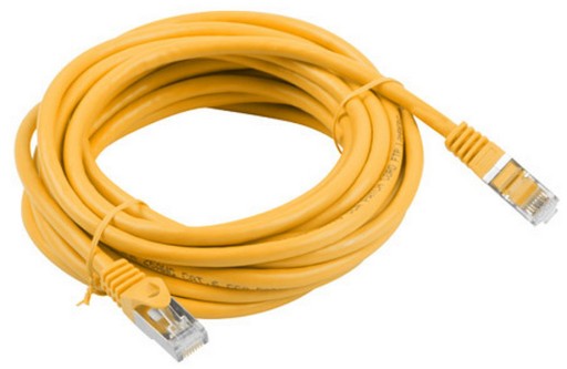 ETHERNET internet sieťový kábel kat 6 FTP RJ45 2m Krútený pár Orange