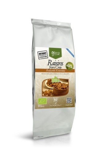 SULTAN Hrozienka Z KRÉTY BIO 200g - GReco Products