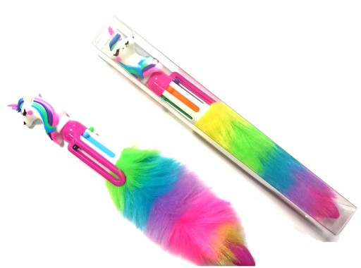 BALLPOINT 6 - FAREBNÝ DETSKÝ MULTICOLOR MULTICOLOR 6V1 UNICORN